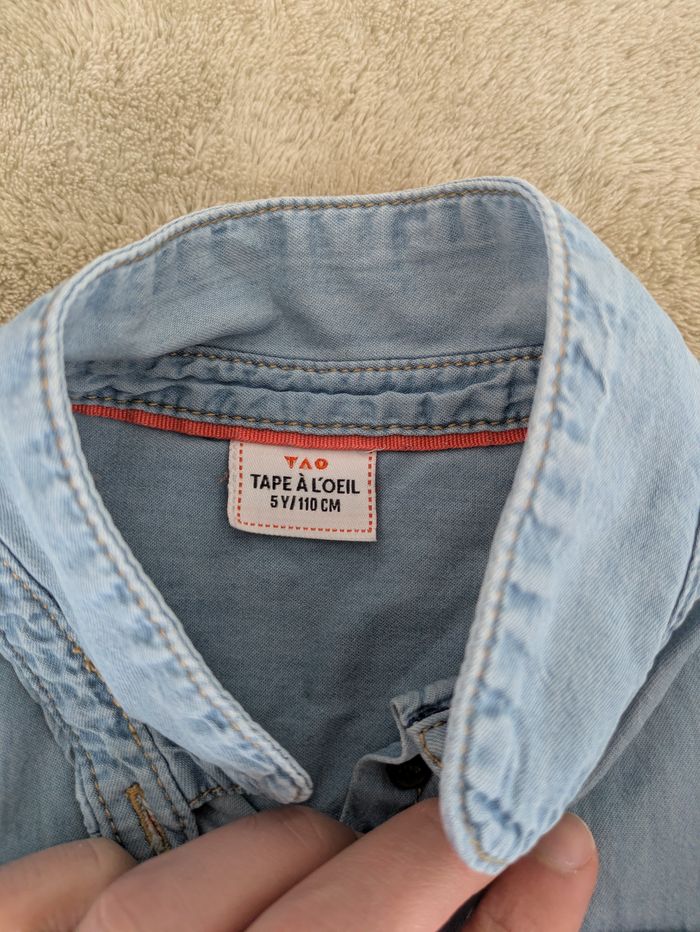 Chemise en Jean TAO (Tape à l'Œil) - photo numéro 2