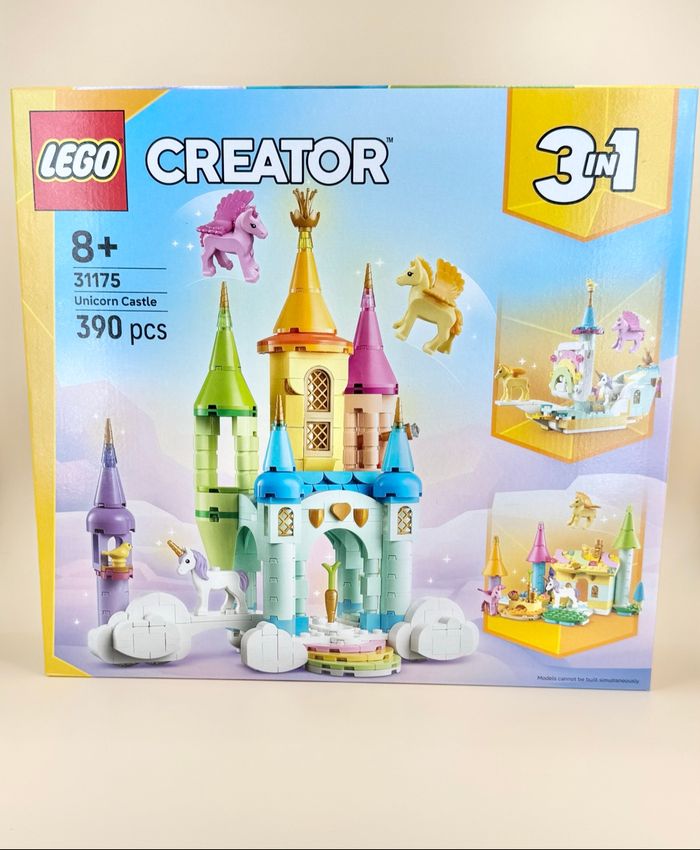 Lego Creator 3en1 : Le Château Arc-en-ciel (SEUL)