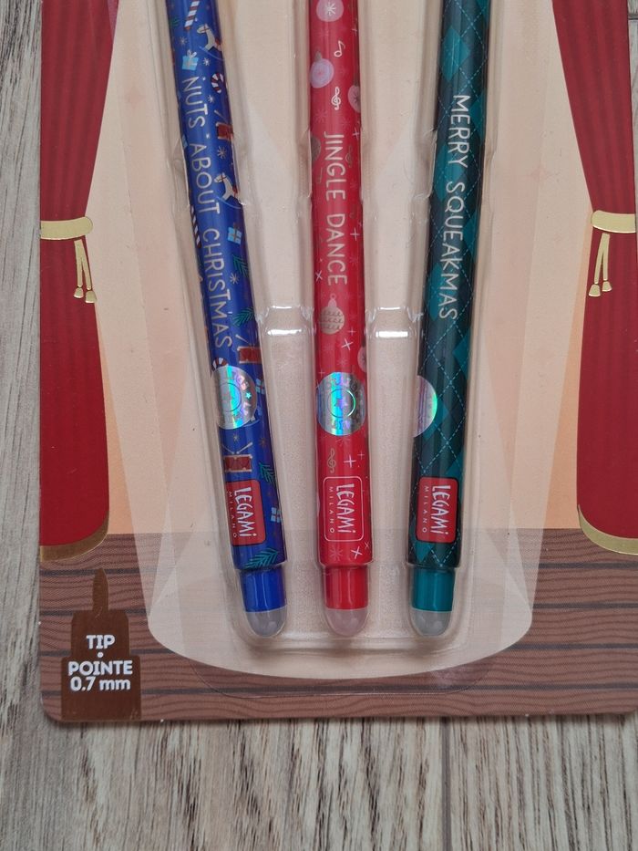 Stylos Noël 2025 Legami - photo numéro 3