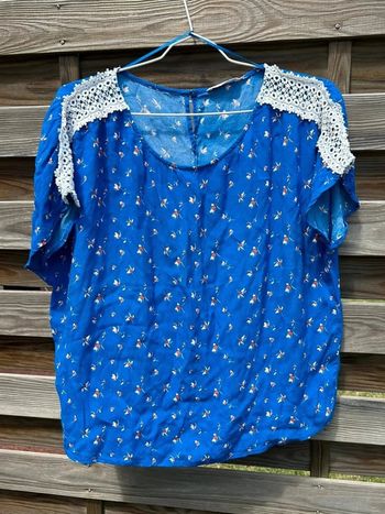 Blouse manches courtes XL