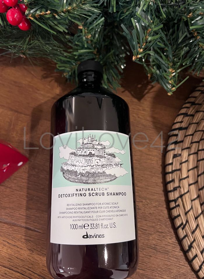 Detoxifying shampoo : shampooing davines detoxifiant