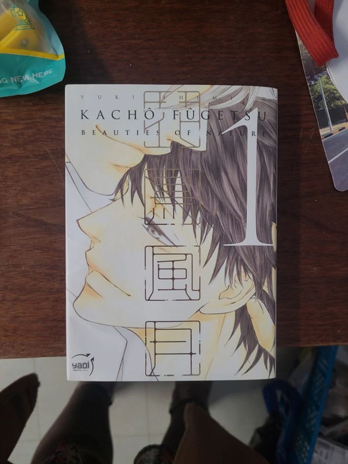 Livre manga beauties of nature