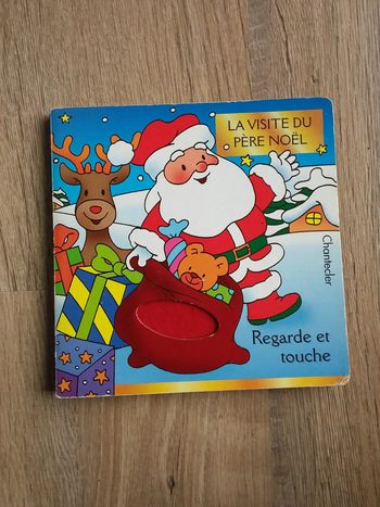 Livre La visite du Père Noël