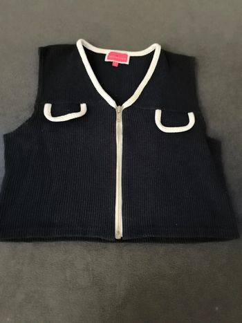 Crop top vintage Jennyfer taille 36