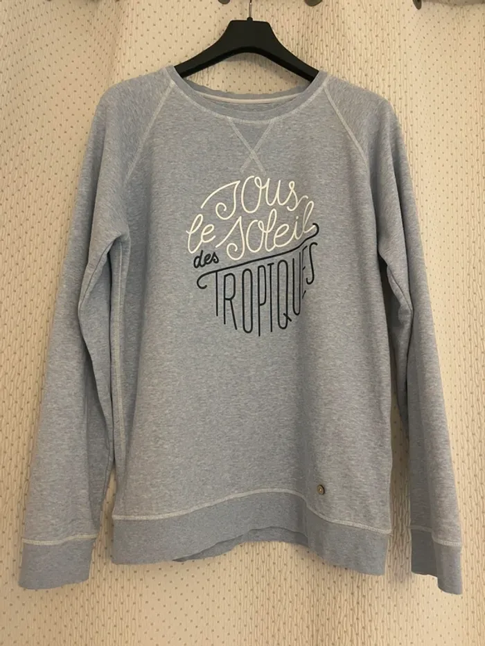 Sweat-shirt mixte Faguo “Tous le Soleil des Tropiques” - L - Mode durable