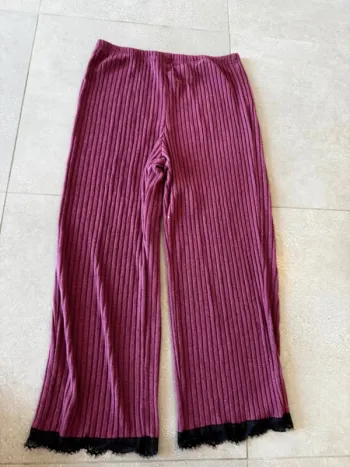 Bas de pyjama violet taille 2XL, très bon état