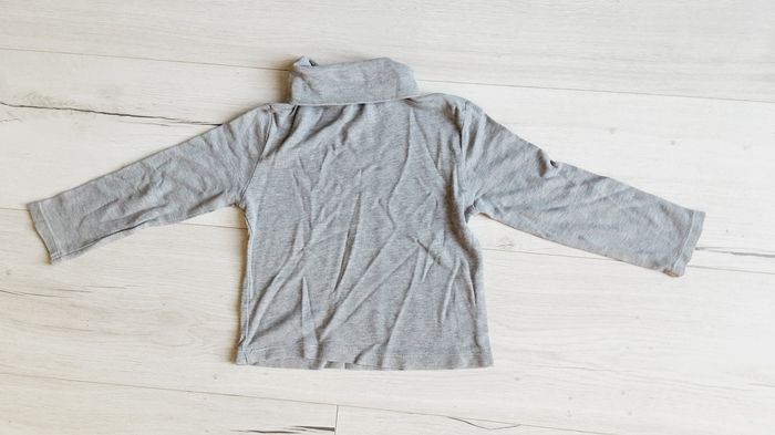 Vêtement mixte garçon fille tee-shirt manches longues sous-pull gris Okaïdi 3 ans - photo numéro 3