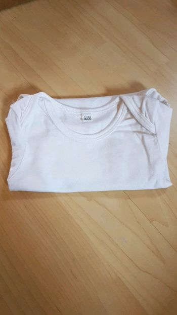 Body blanc manches longues