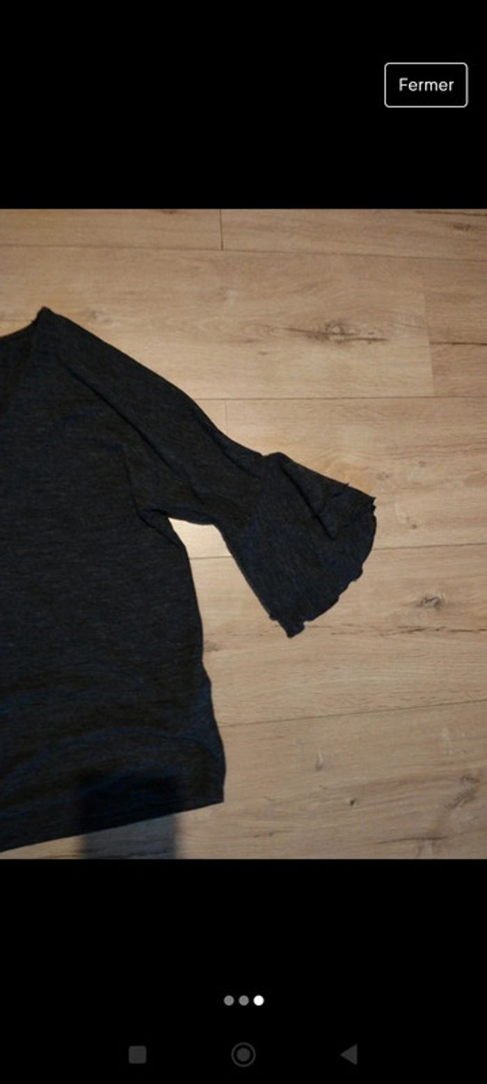 Pull fin broderies romantique bohème taille s Kiabi - photo numéro 3