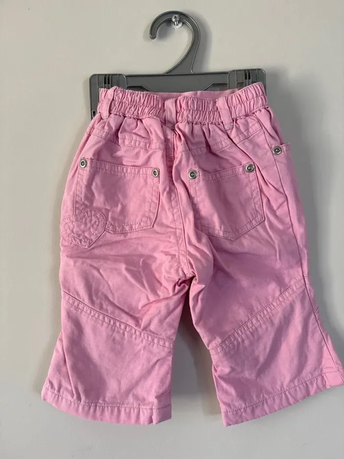 👖pantalon rose épais avec doublure - bébé fille - 6 mois - Tissaia -bon état - photo numéro 5