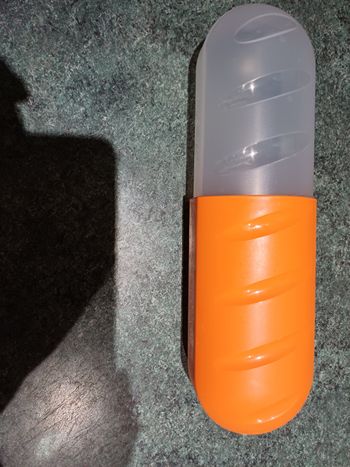 Boite à sandwich orange