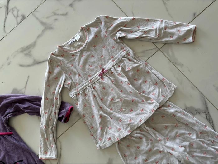 Lot de 2 pyjamas fille hiver T. 12 ans/152 cm - photo numéro 7