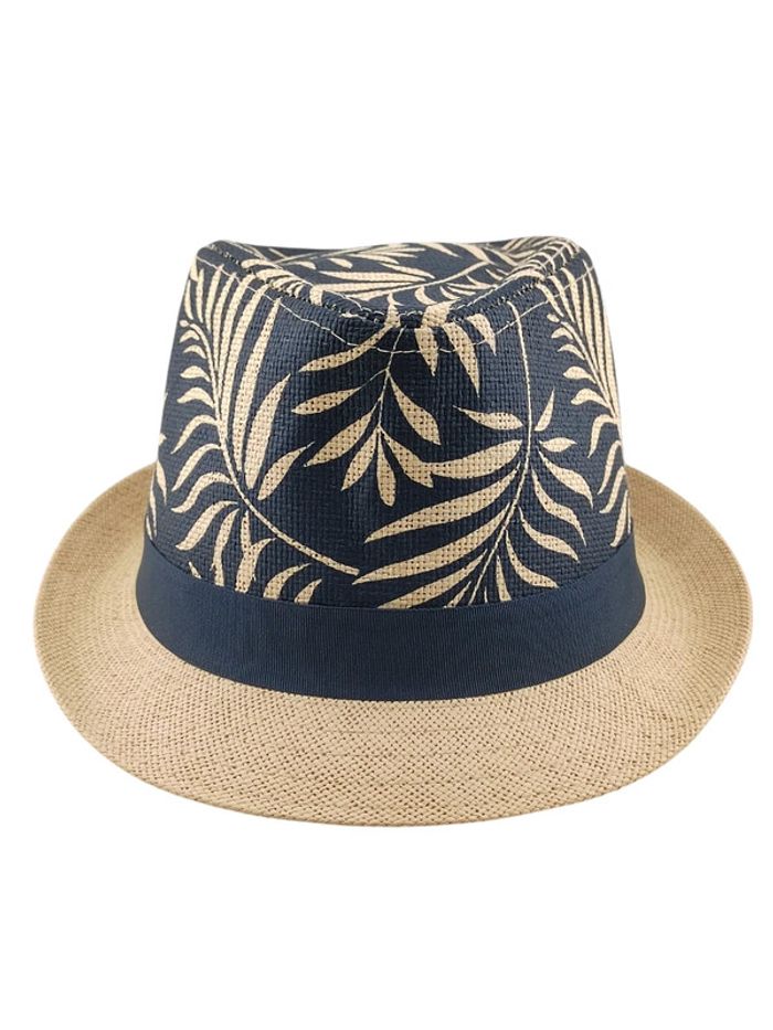 Chapeau de paille ambiance tropicale