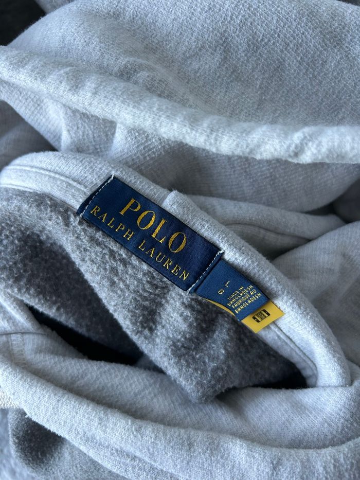 Pull gris à capuche Ralph Lauren - photo numéro 7