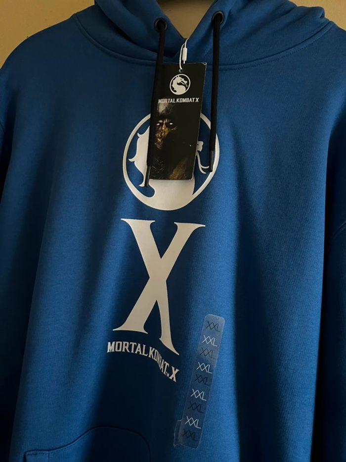 Pull bleu Celio neuf avec étiquette XXL mortal combat - photo numéro 7