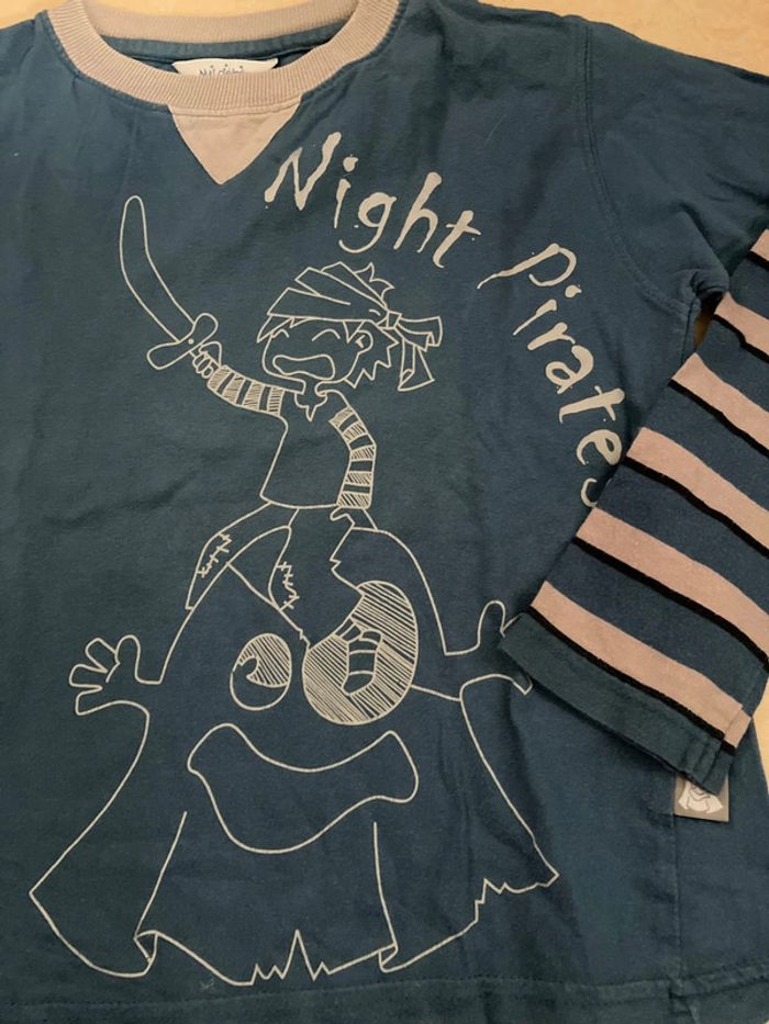T-shirt manches longues Nuits d’Étoiles pyjama 8 ans - photo numéro 2