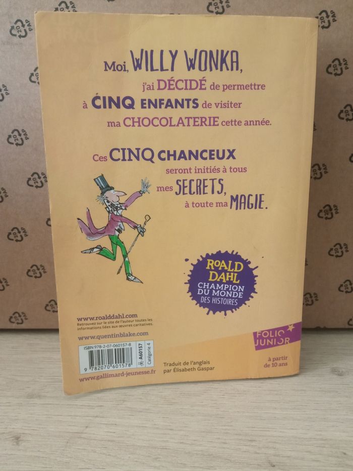 Livre : Charlie et la Chocolaterie 🍫 - photo numéro 2