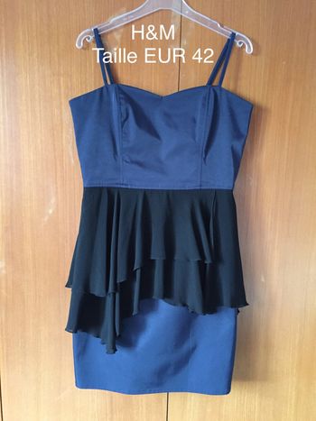 Robe H&M bleu Taille 42