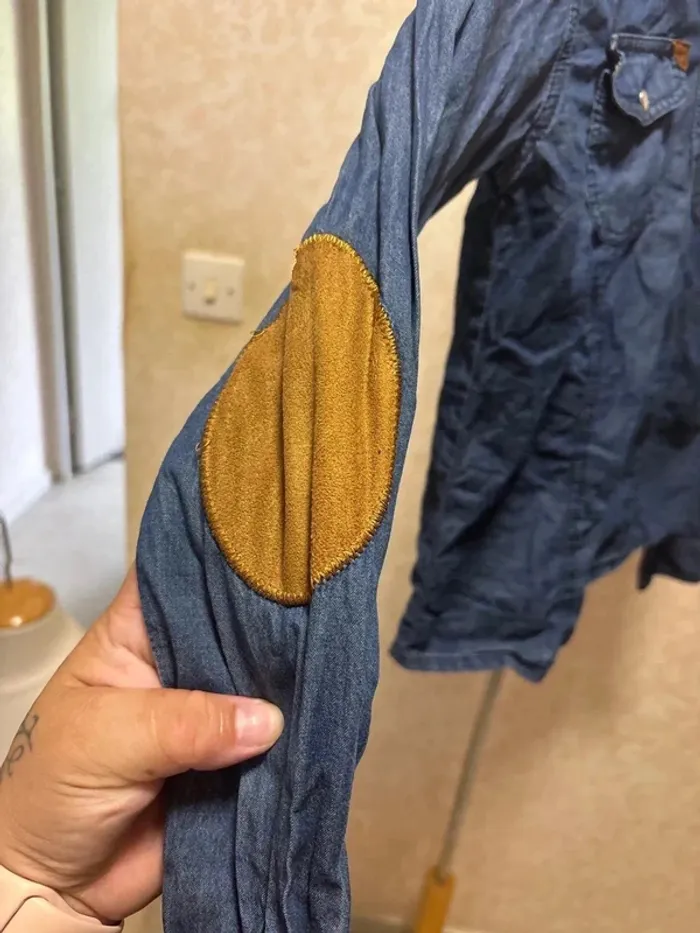 Veste en jeans taille 14ans marque gsg - photo numéro 3