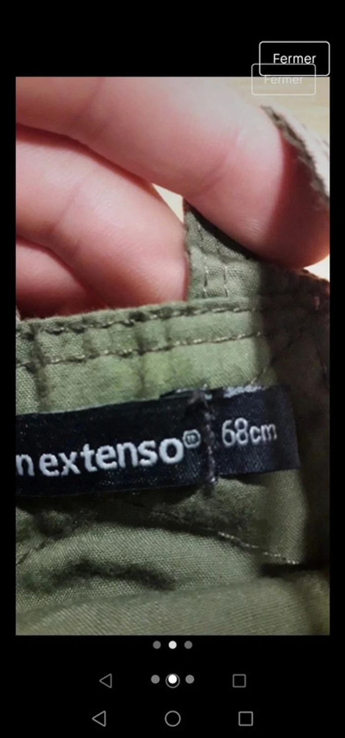 Salopette 68cms auchan 6 mois - photo numéro 2