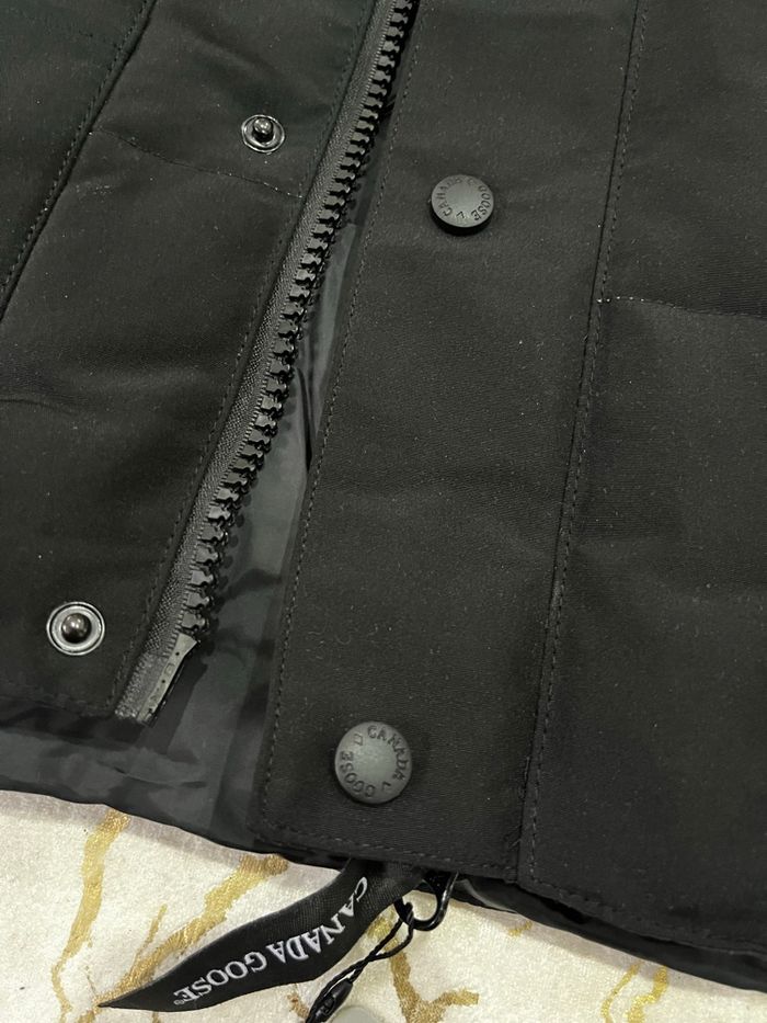 Canada goose sans manche noir - photo numéro 6