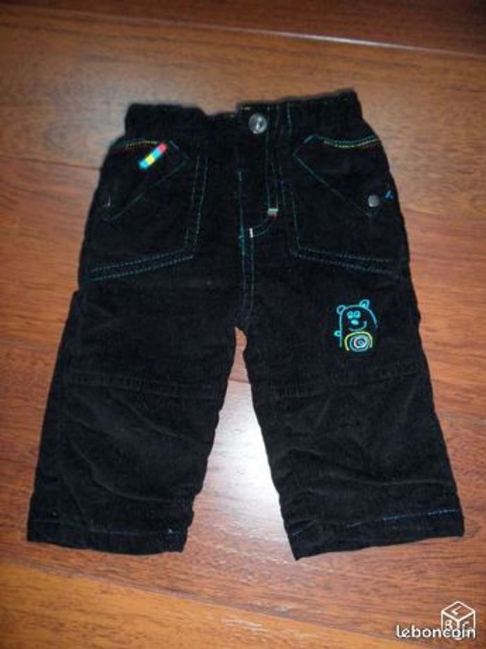 Pantalon velours hiver garçon, Orchestra, 6 mois