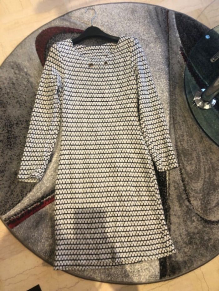 Robe manches 3/4