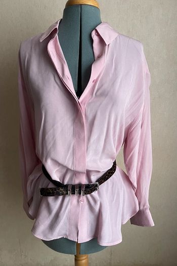 Chemisier tunique oversize en soie neuf 38/40