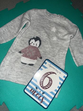 Robe pingouin Kimbaloo 6M