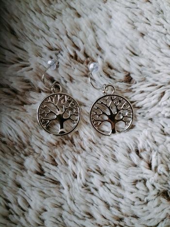 Boucles d'oreilles arbre de vie 
