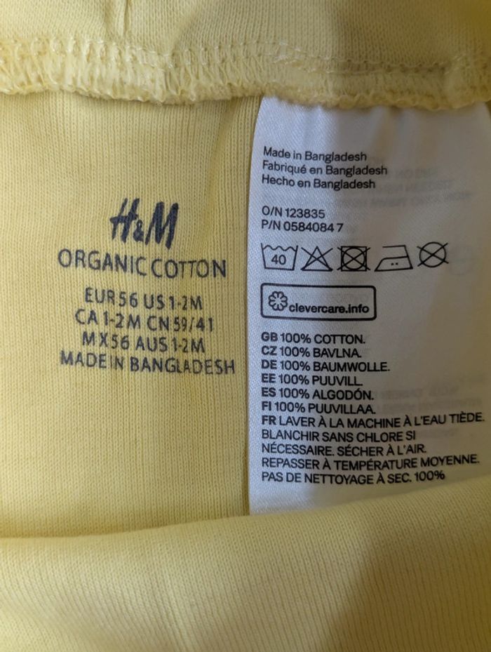 Lot H&M bébé - 3 pantalons sarouel + 2 bodies - photo numéro 18