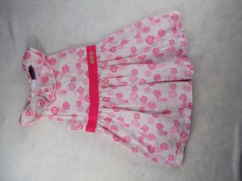 Robe "roses" 5 ans