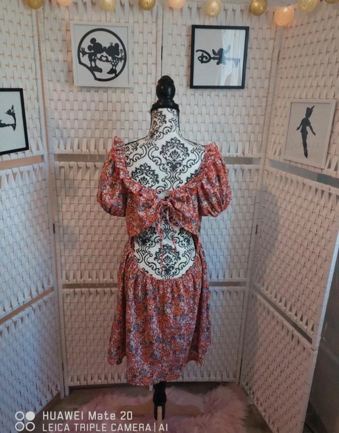 💕jolie robe fleurie springfield femme TXL/ 42 💕 - photo numéro 2