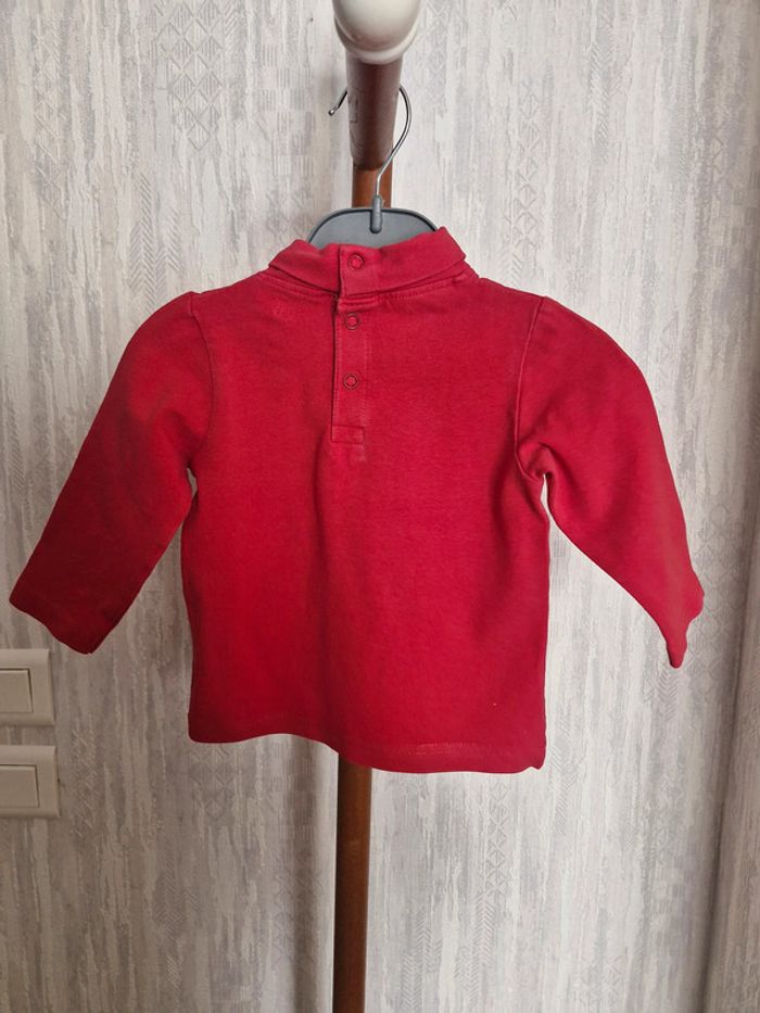 🎯 T-shirt manches longues bébé - Tissaia - Taille 9 mois - Coton/Elasthanne - photo numéro 6