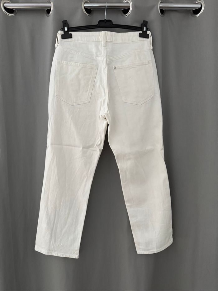 Jean blanc taille 38 - photo numéro 2