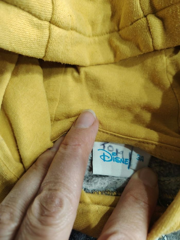 Lot de 3 sweats à capuche 3ans Disney - photo numéro 3