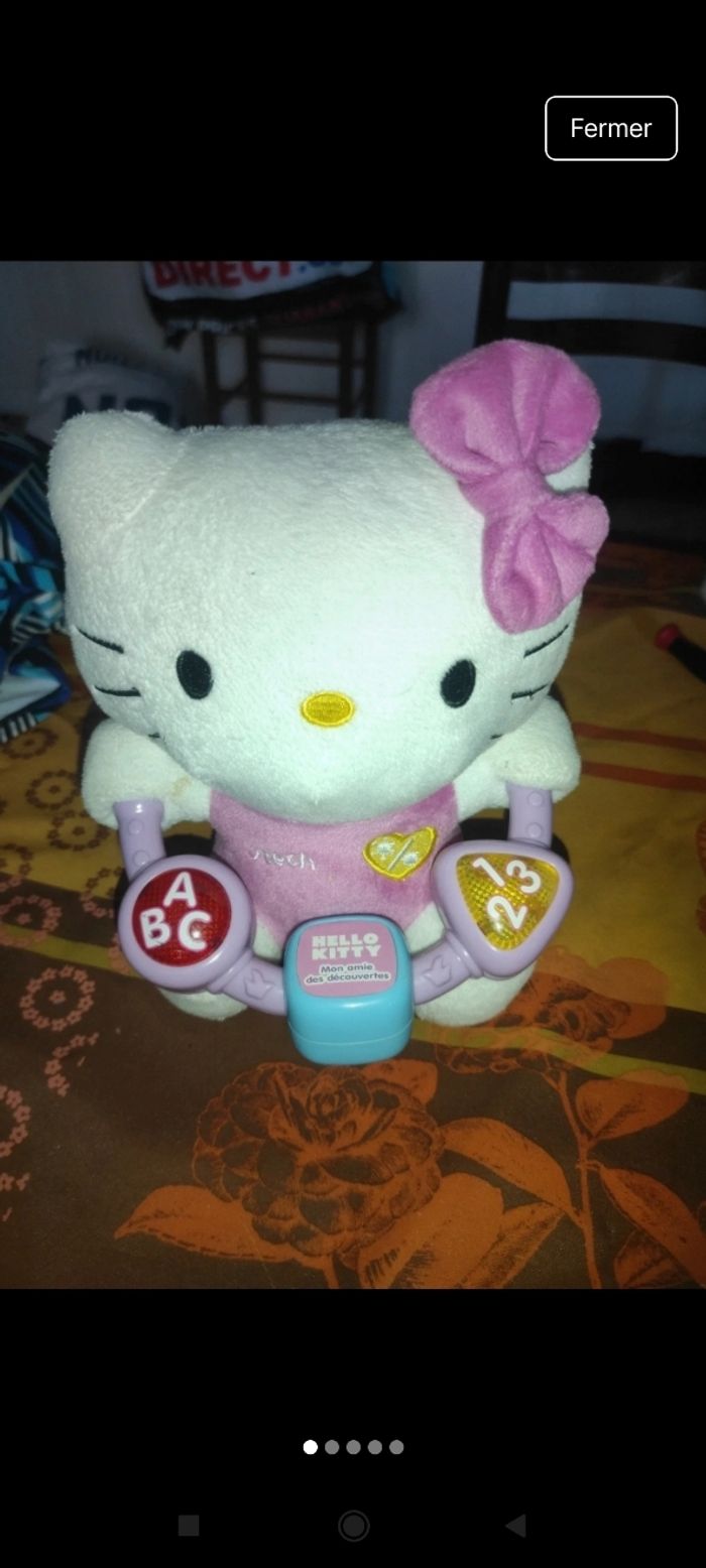 Peluche musicale hello Kitty j9 - photo numéro 4