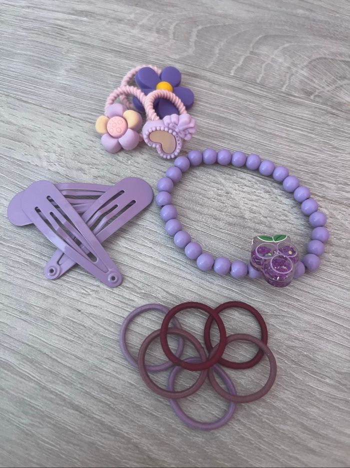 Lot d’accessoires pour cheveux enfants - photo numéro 2