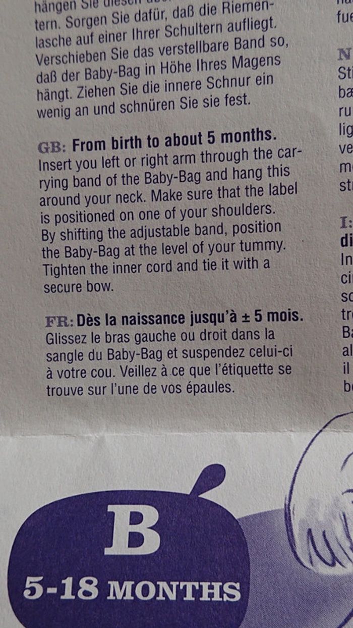 Porte-bébé naissance à 18 mois - photo numéro 11