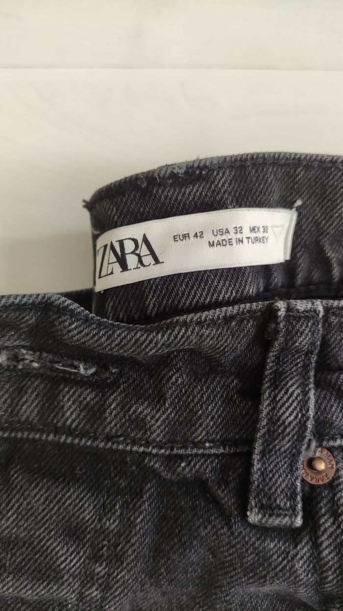 Jeans homme noir Zara taille 42 - photo numéro 3