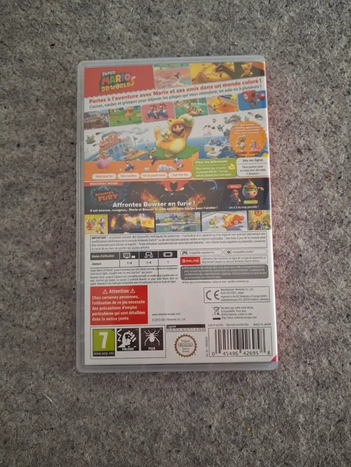 Jeu nintendo switch Super Mario 3D World + Bowser’s Fury - photo numéro 2
