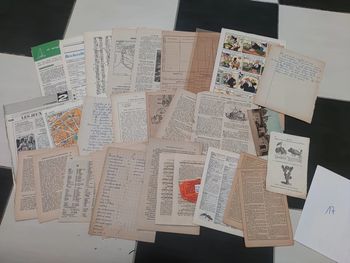 Lot vieux papiers