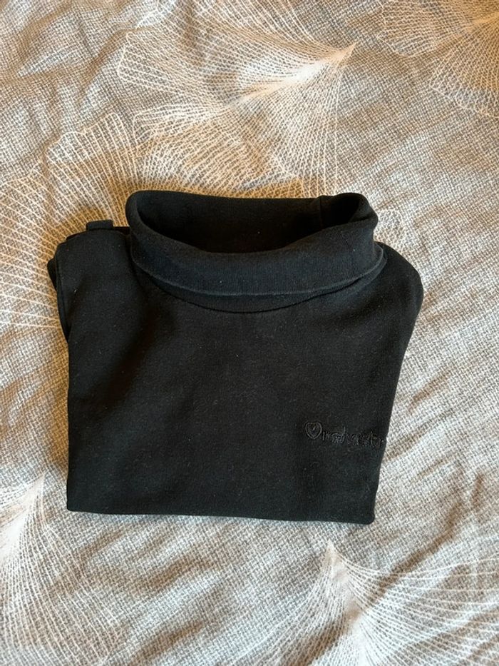 Sous pull noir mixte