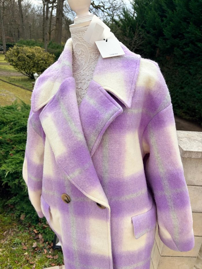 Manteau long Lumina neuf oversize taille unique - photo numéro 9