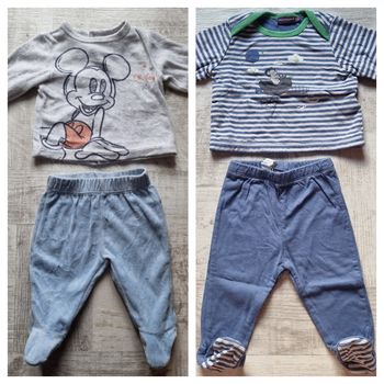 Lot pyjama 2 pieces 6 mois