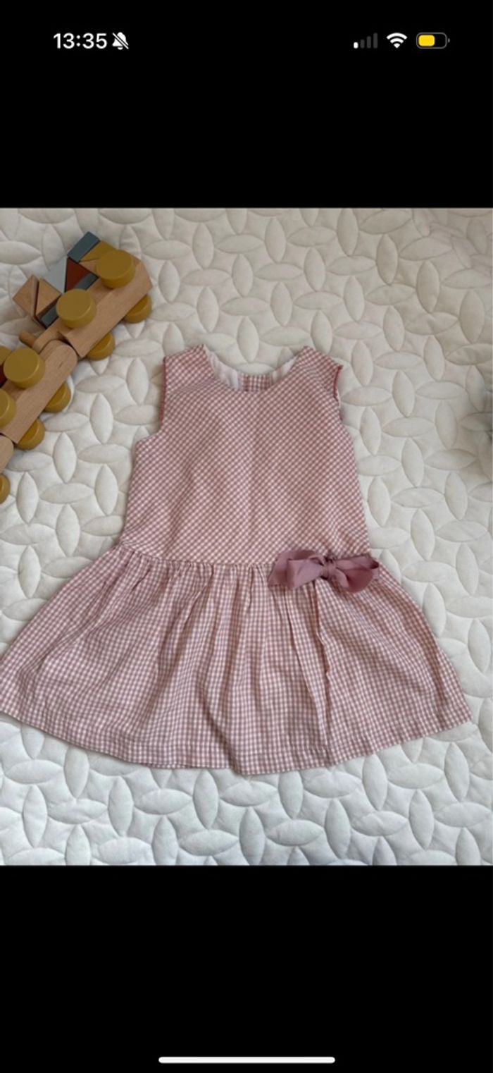 Robe Lola palacios 4 ans Vichy neuve - photo numéro 2