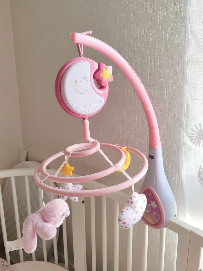 Mobile musicale bébé fille 0M+