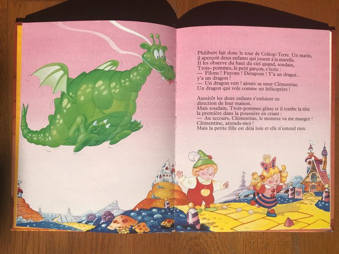 Tonnerre ! un dragon vert - éditions Fleurus