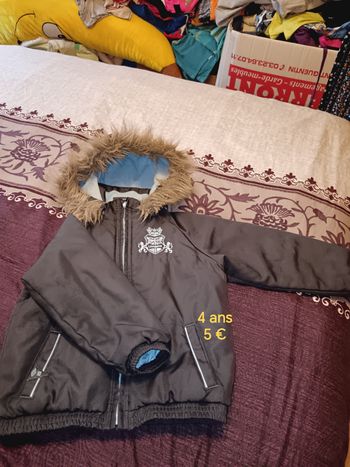 Manteau garçon 4 ans