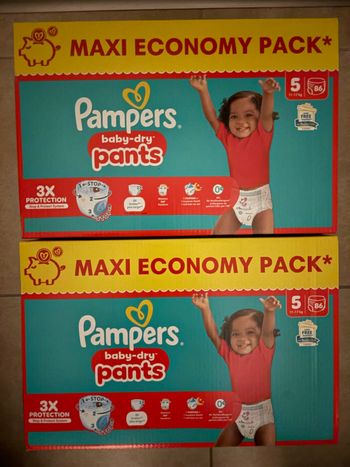 Couches Pampers Taille 5 Neuf 